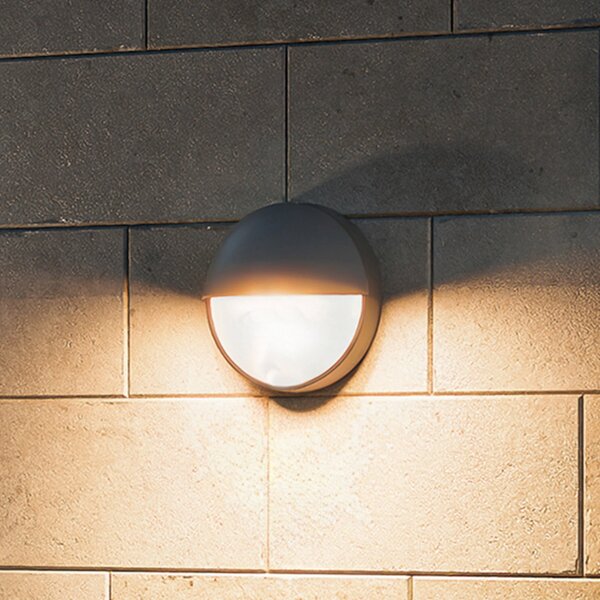 Philips Lampa de perete pentru exterior cu LED Capricorn UE, antracit, IP44, Gri, Aluminiu