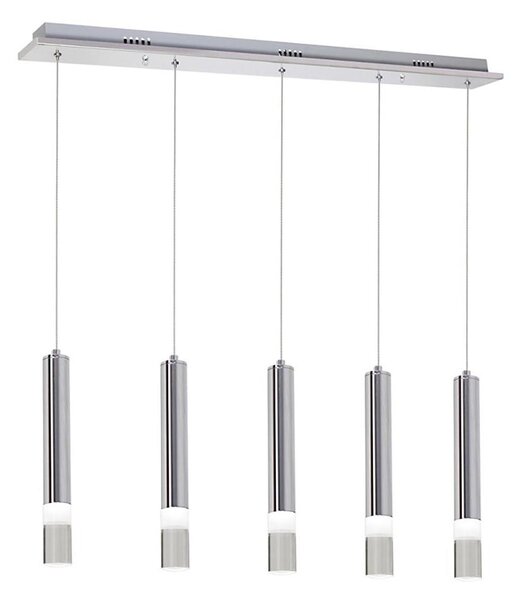 LED Lustră pe cablu ICE 5xLED/5W/230V