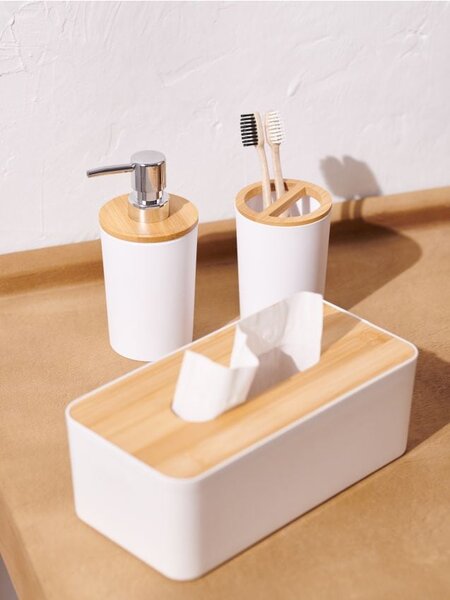Sinsay - Accesorii pentru baie - alb