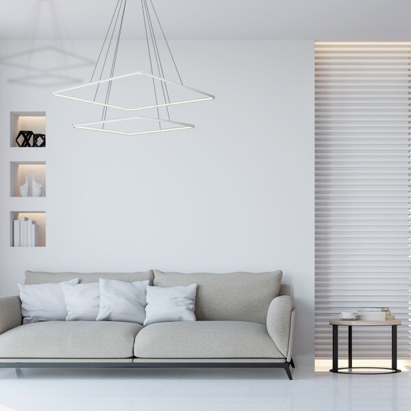 LED Lustră pe cablu NIX LED/50W/230V alb
