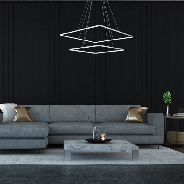 LED Lustră pe cablu NIX LED/50W/230V alb