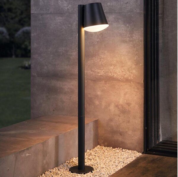 Eglo 33561 - Lampă LED dimabilă de exterior CALDIERO-C 1xE27/9W/230V IP44 antracit