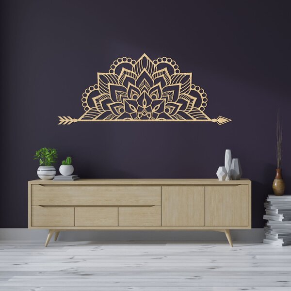 Mandala din lemn pe perete - ARONGE