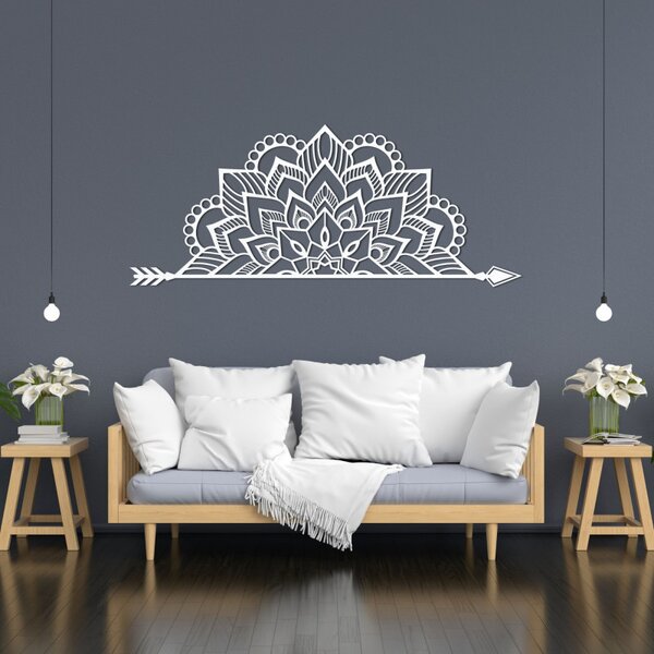 Mandala din lemn pe perete - ARONGE
