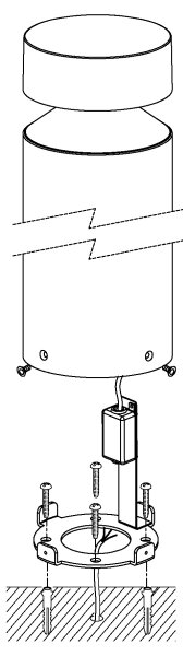 Eglo 97632 - Lampă LED de exterior MELZO LED/11W/230V, neagră, 450 mm, IP65