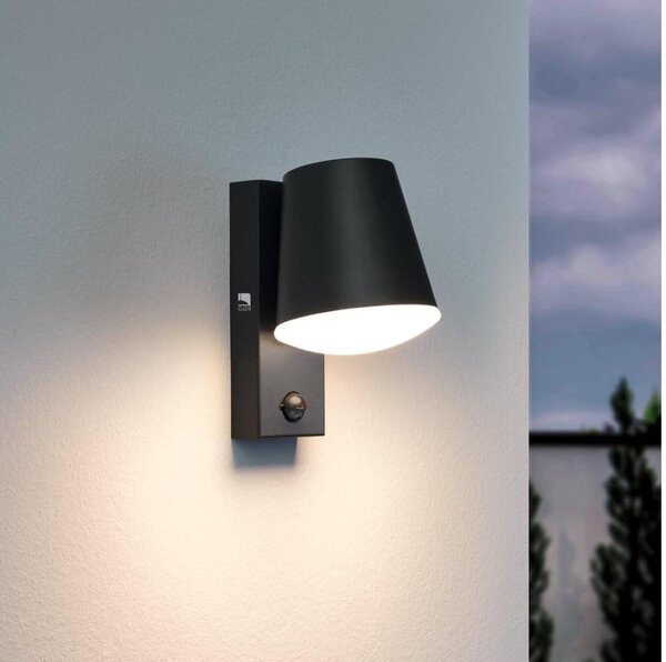 Eglo 97451 - Aplica perete exterior cu senzor CALDIERO 1xE27/10W/230V