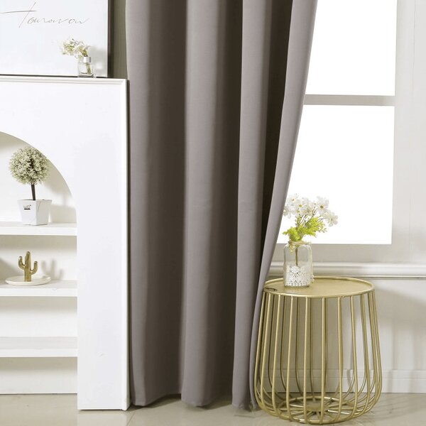 Draperie OXFORD maro-gri 140x250 cm Agatat: Rejansa