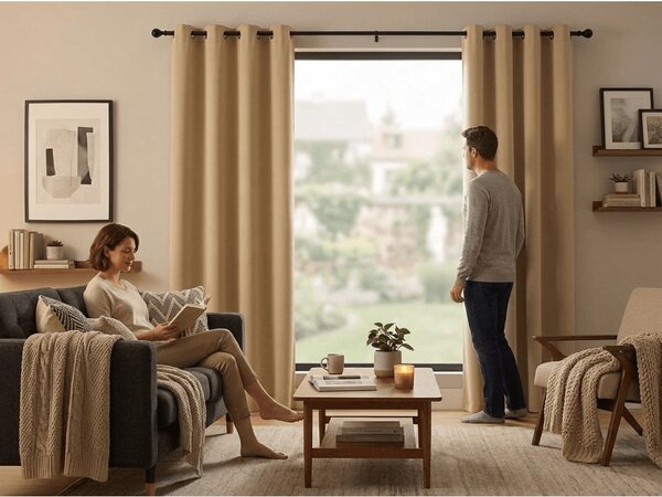Draperie OXFORD 140x270 cm, bej Agatat: Rejansa