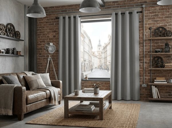 Draperie OXFORD LIGHT 140x250 cm, gri deschis Agatat: Rejansa