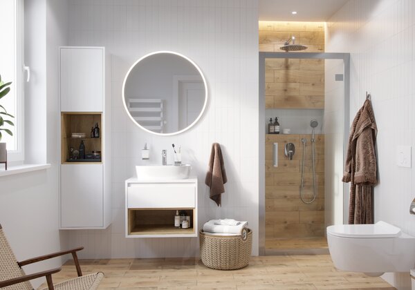 Excellent Lumiro oglindă 70x100 cm dreptunghiular cu iluminare cu covoraș de încălzire DOEX.LU100.070.AC