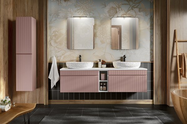 Comad Iconic Rose dulap 60x45.6x46 cm sub chiuveta pe perete ICONIC ROSE 82-60-E-1S