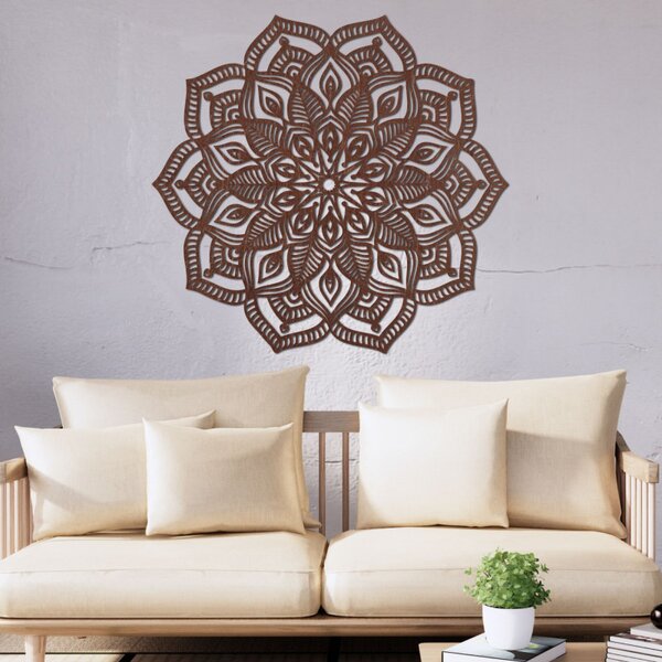 Mandala din lemn pe perete | COUNESS
