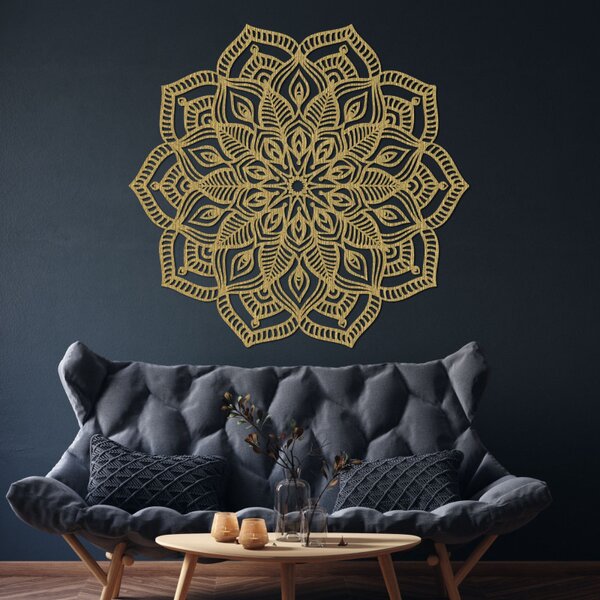 Mandala din lemn pe perete | COUNESS