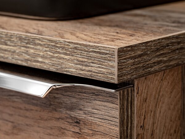 Comad Sante Fe Oak dulap 60x17x65 cm cu oglinda stejar SANTAFEOAK84-60-A-2D