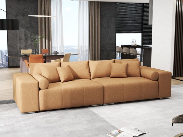 Canapea extensibilă dumonde cu ladă de depozitare Marbela Enjoy Mango XXL 295x120 cm