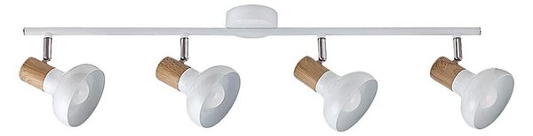 Rabalux 5947 - Lampă spot HOLLY 4xE14/40W/230V alb