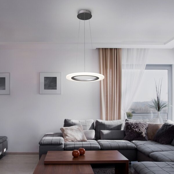Rabalux 2428 - Lustră LED ADRIENNE LED/20W/230V argintiu
