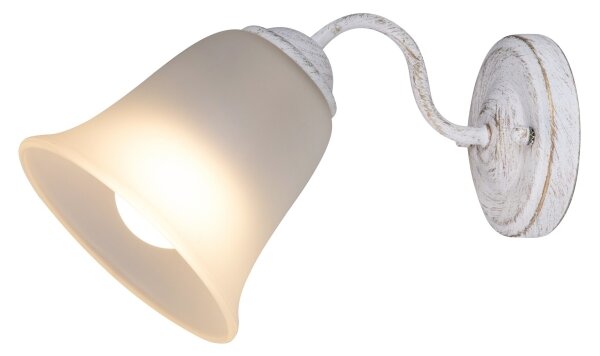 Rabalux 7259 - Aplică perete FABIOLA 1xE27/40W/230V alb