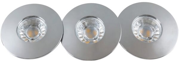 Rabalux 1072 - Set de 3 spoturi LED încastrate RANDY pentru baie, 3xLED/4W/230V ku