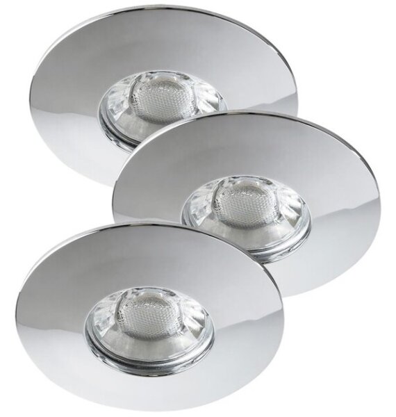 Rabalux 1072 - Set de 3 spoturi LED încastrate RANDY pentru baie, 3xLED/4W/230V ku