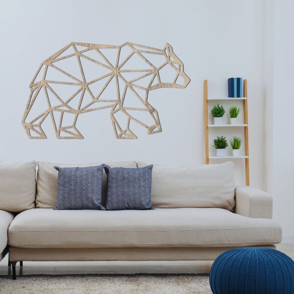 Decor de perete sculptat urs - ARCTOS