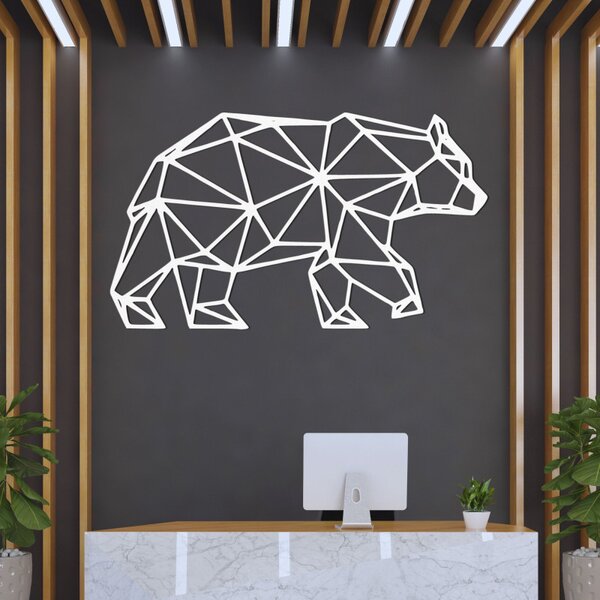 Decor de perete sculptat urs - ARCTOS