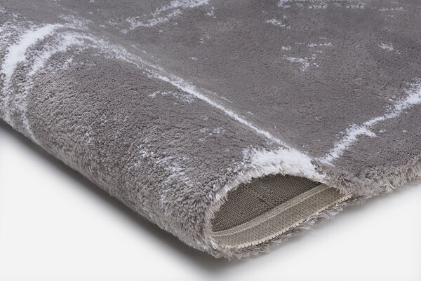 Kleine Wolke Como covor de baie 100x60 cm dreptunghiular gri 4073977360