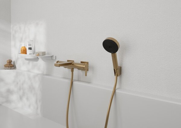 Hansgrohe Tecturis E baterie de duș perete negru 73620670
