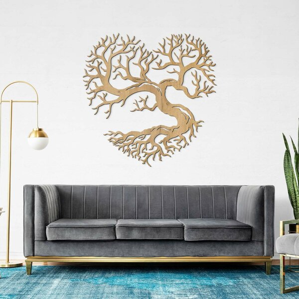 DUBLEZ | Decorațiune inimă pentru perete - Arborele vieții