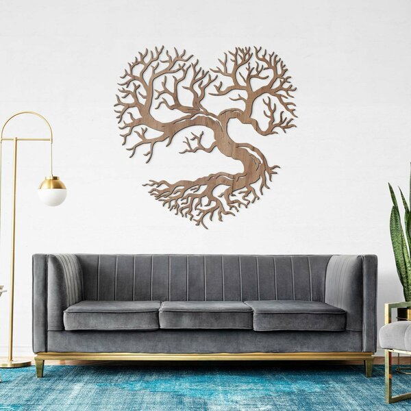 DUBLEZ | Decorațiune inimă pentru perete - Arborele vieții
