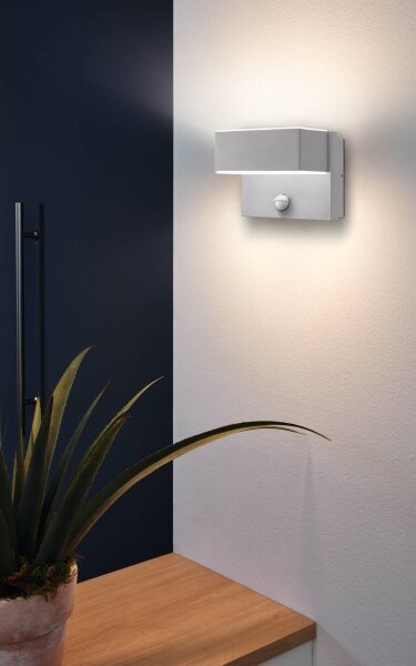 Eglo 97159 - LED Aplica perete exterior cu senzor AZZINANO 2xLED/5,6W/230V