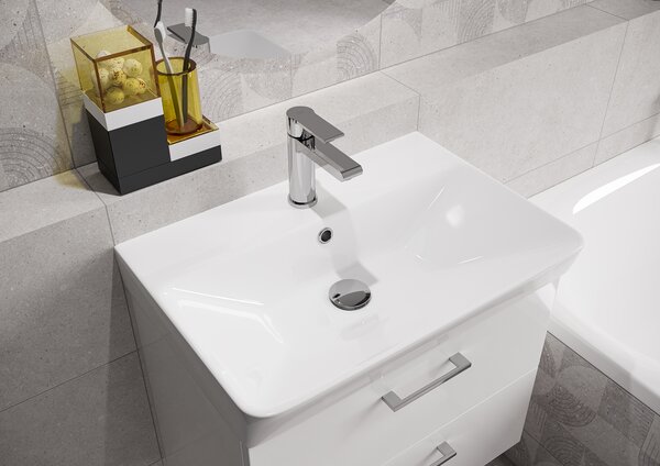 Cersanit Verso baterie lavoar stativ crom S951-404