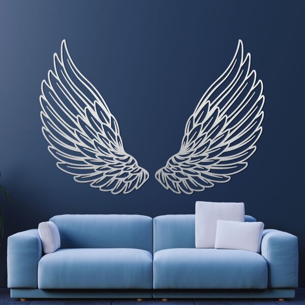 Decorațiune murală excepțională din lemn, aripi de înger | ANGELIC