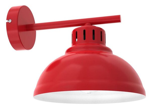 Lampă de perete SVEN 1xE27/15W/230V roșu