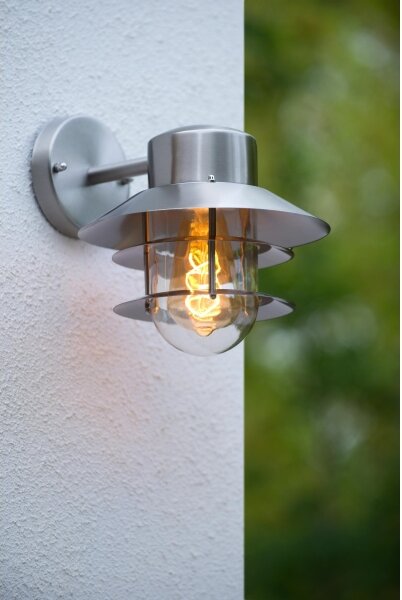 Lucide 11874/01/12 - Aplică perete exterior ZICO 1xE27/60W/230V IP44