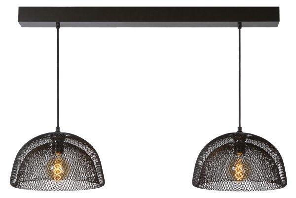 Lucide 78387/02/30 - Lustră pe cablu MESH 2xE27/60W/230V