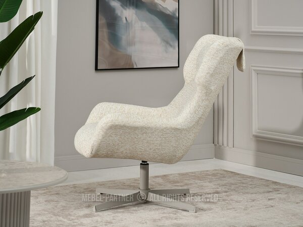Fotoliu Irma (crem + bej). Promo -18%. 1110068