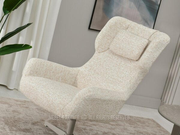 Fotoliu Irma (crem + bej). Promo -18%. 1110068
