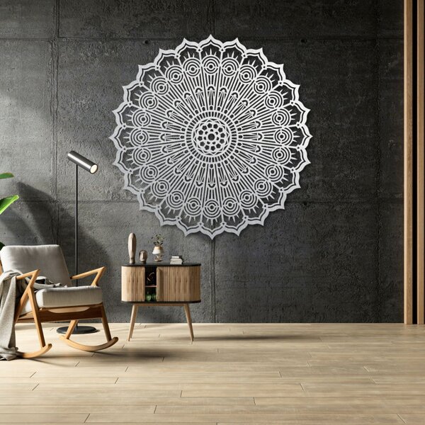 Mandala vindecătoare pe perete - Decorațiune elegantă pentru interiorul tău | LEER