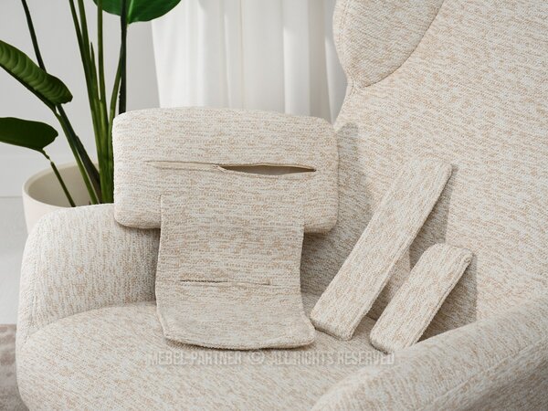 Fotoliu Irma (crem + bej). Promo -18%. 1110068