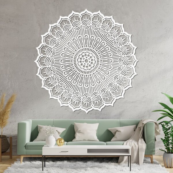Mandala vindecătoare pe perete - Decorațiune elegantă pentru interiorul tău | LEER