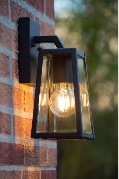 Lucide 29828/01/30 - Aplică perete exterior MATSLOT 1xE27/60W/230V IP23