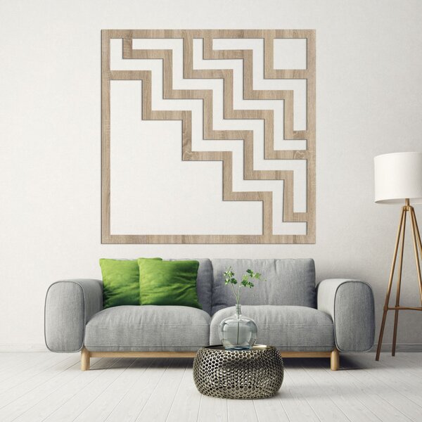 Decorațiune geometrică de perete pătrată | SUQARE