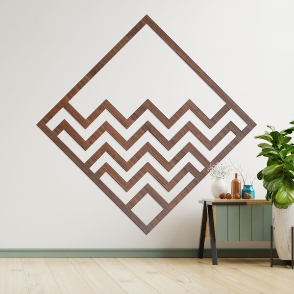 Decorațiune geometrică de perete pătrată | SUQARE