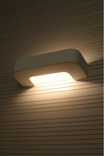 Aplică perete MAGNET 1xE27/60W/230V alb