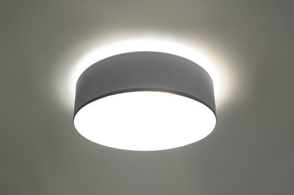 Plafonieră ARENA 35 2xE27/60W/230V gri