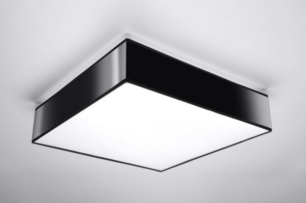 Plafonieră HORUS 45 3xE27/60W/230V negru