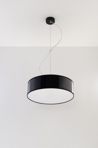 Lustră pe cablu ARENA 35 2xE27/60W/230V negru