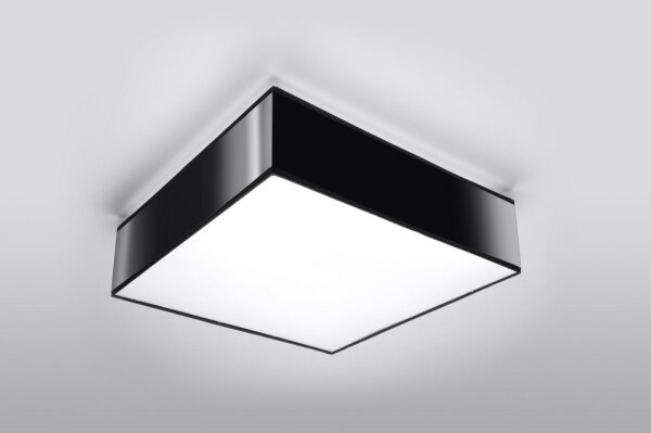 Plafonieră HORUS 35 2xE27/60W/230V negru