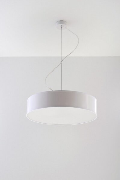 Lustră pe cablu ARENA 45 3xE27/60W/230V alb